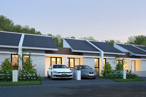 Rumah 2 Lantai Full Bata Merah