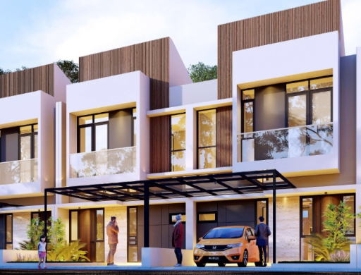 Rumah 2 Lantai Full Bata Merah